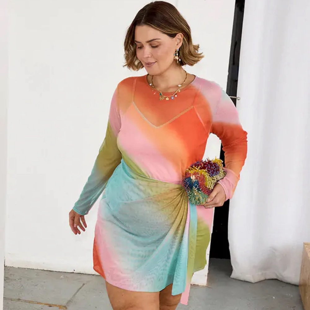 NWT NEVER FULLY DRESSED OMBRE MESH DRESS | SOLD OUT